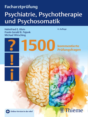 cover image of Facharztprüfung Psychiatrie, Psychotherapie und Psychosomatik